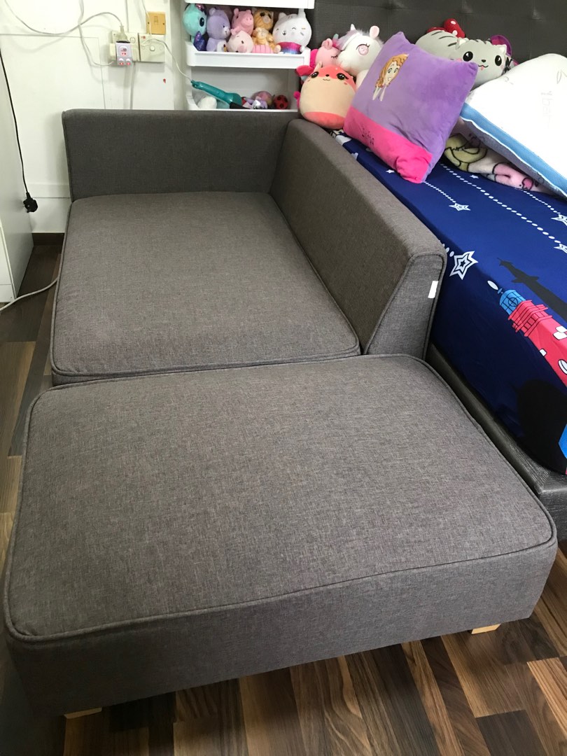Sofa (can use as bed single size), Furniture & Home Living, Furniture