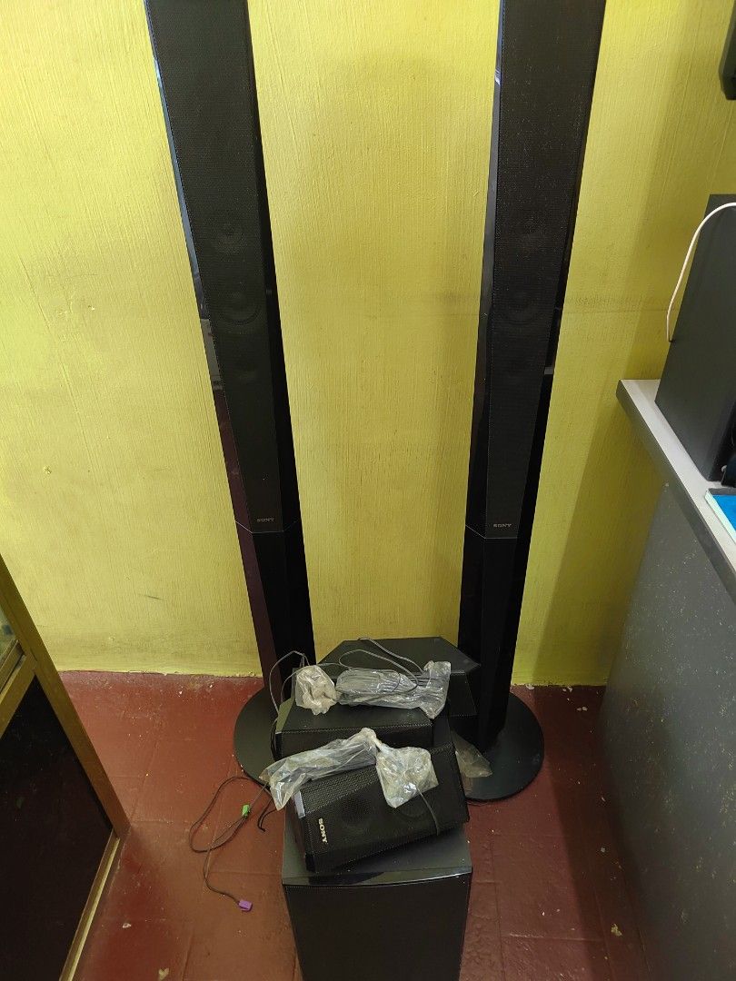 Sony home theater speaker 6.1 good condition, Audio, Soundbars