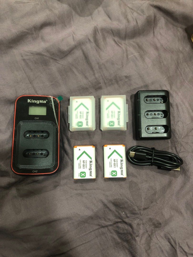 Sony zv1/zv1f battery & charger, Photography, Photography Accessories