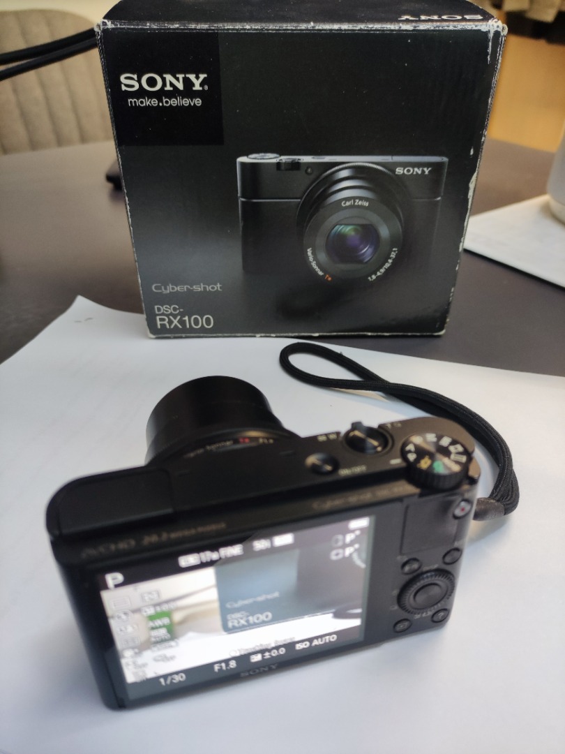 良品 ソニー DSC-RX100 元箱おまけ付き - コンパクトデジタルカメラ