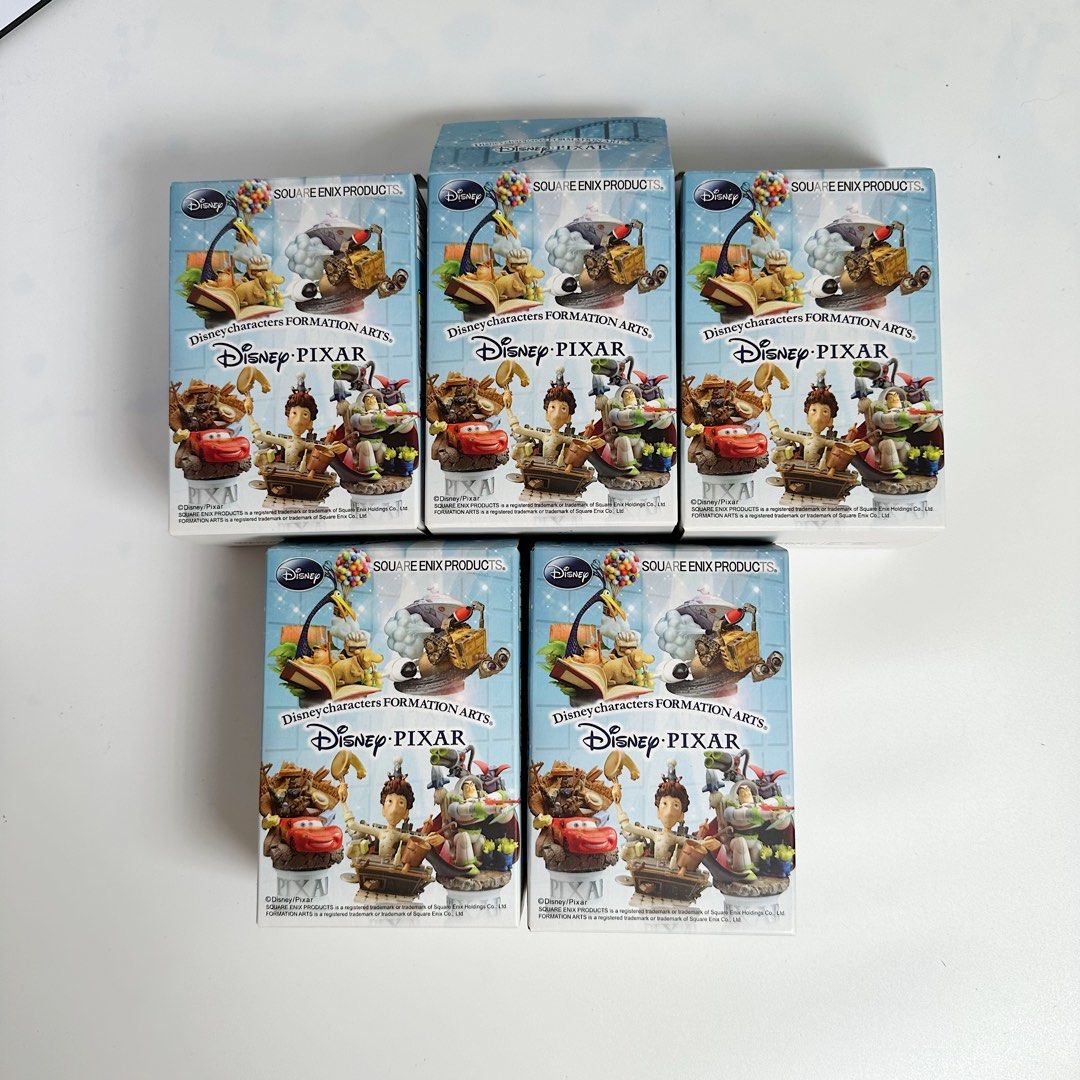Square Enix Disney Pixar Formation Arts 2 set of 5, Hobbies