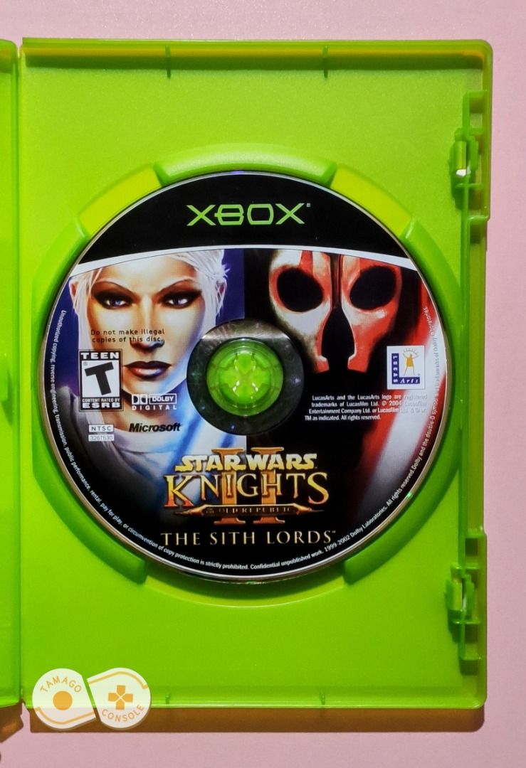 Star Wars Knights of the Old Republic II [OG XBOX/Original XBOX Game] [NTSC/ENGLISH Language