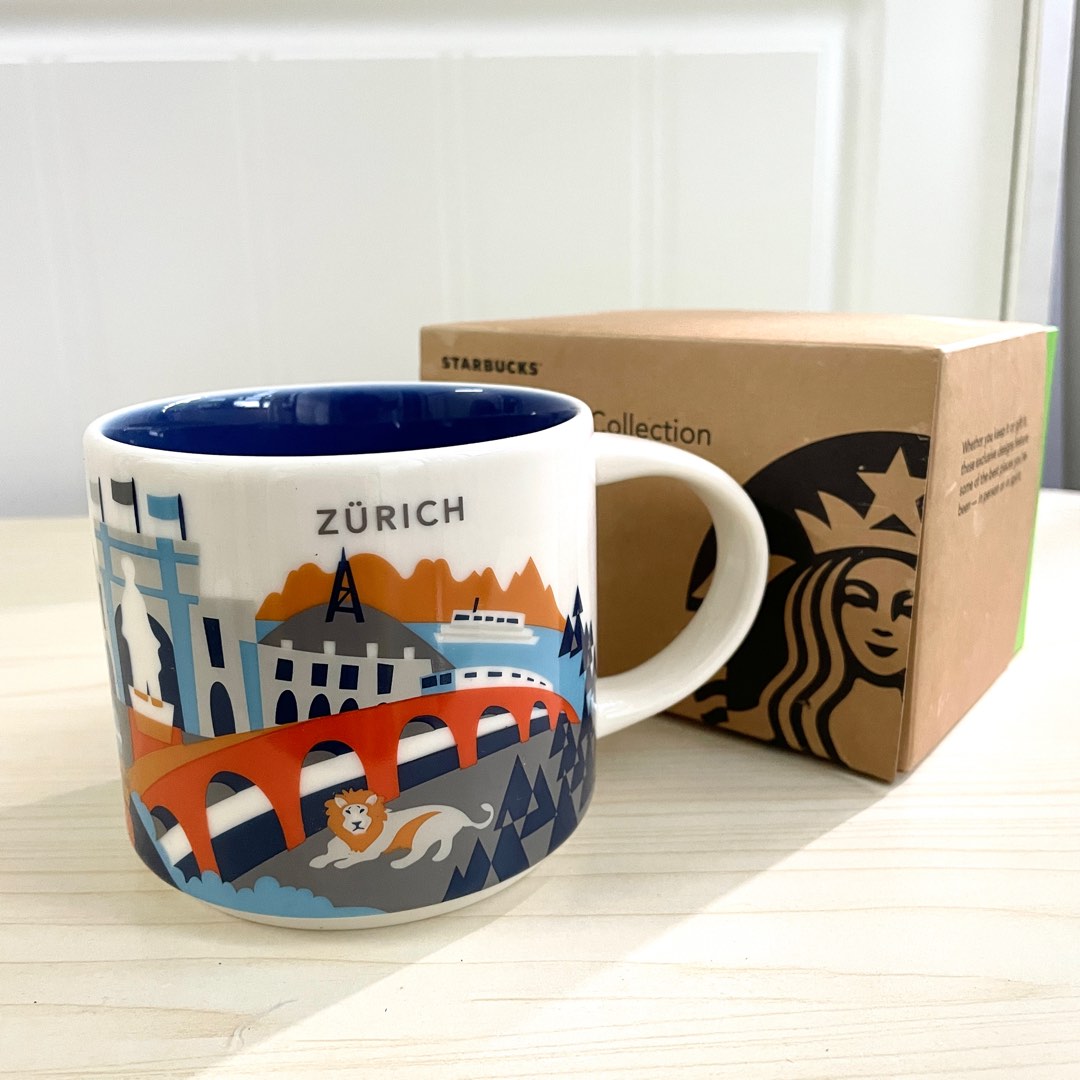 Starbucks mugs zurich limited edition, Furniture & Home Living ...