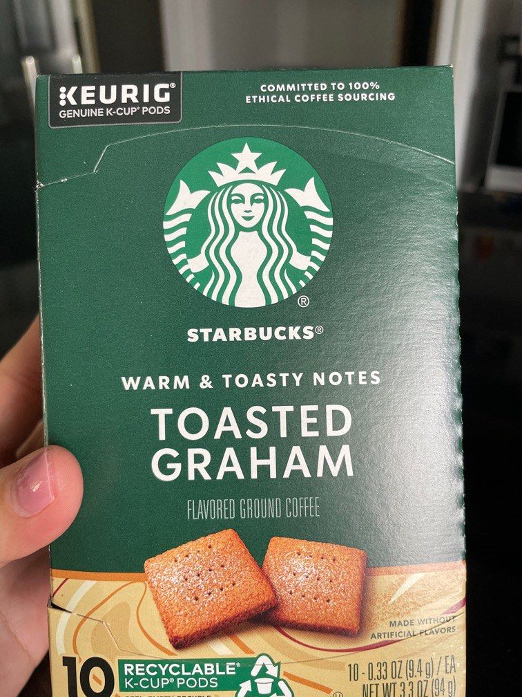 Starbucks Toaster Graham Kcups pod, Food & Drinks, Beverages on Carousell