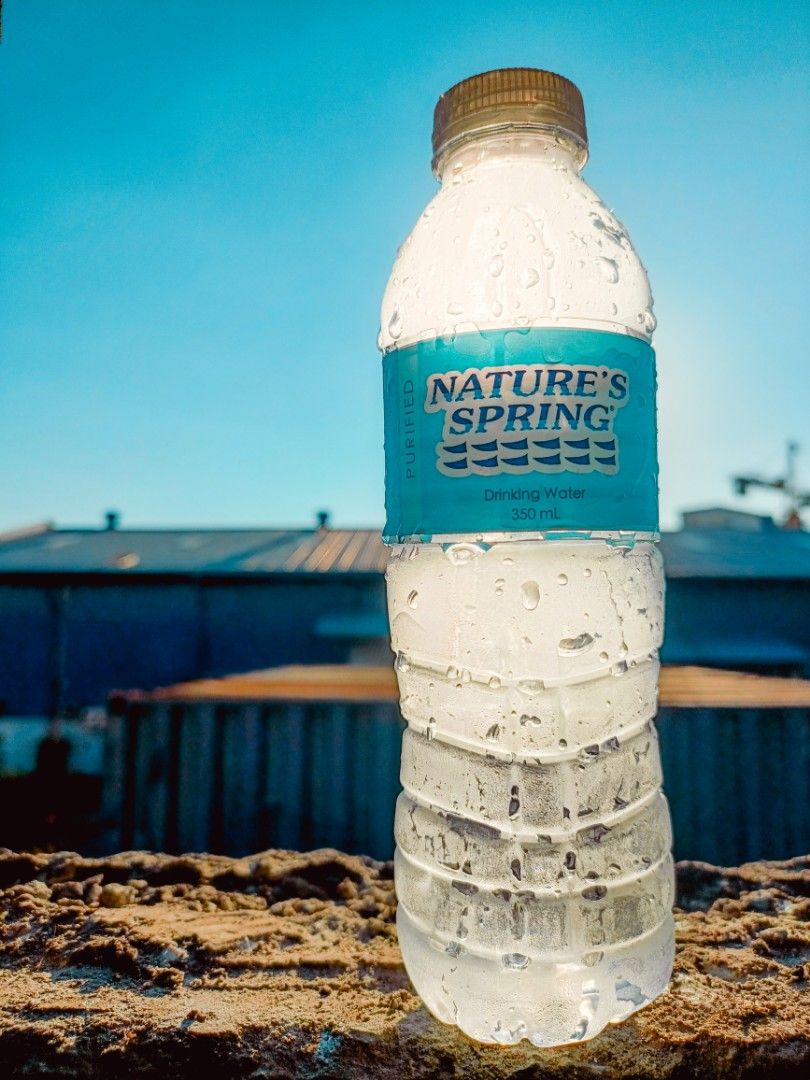 Stay Hydrated and Refreshed with Nature's Spring Mineral Water, Food