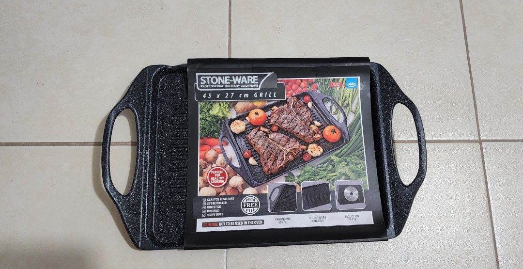 Stoneware Grill Pan on Carousell