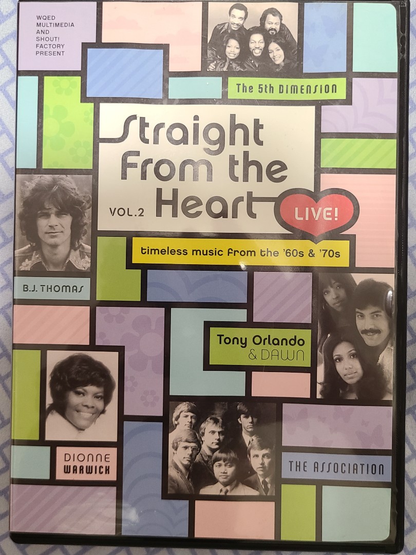 Straight From the Heart Live DVD, 興趣及遊戲, 音樂、樂器& 配件