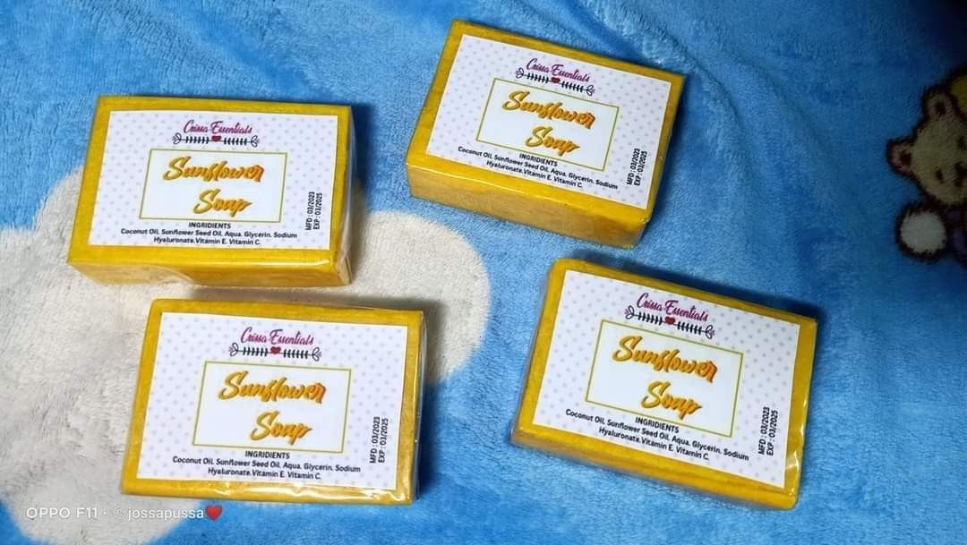 Sunflower Soap (Category: Bath) located in Marikina City. Submitted by linvmacayan (Listing ID 1230361249, Image 2). Description: .