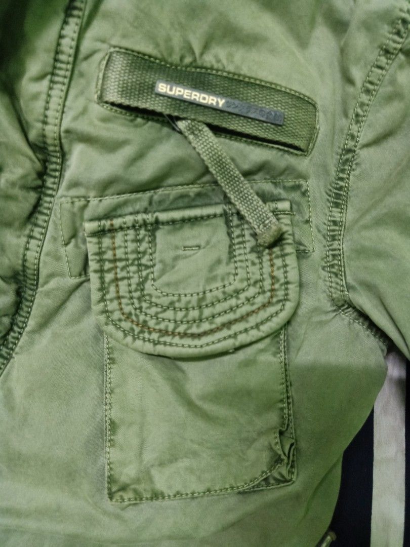 Superdry limited edition flag jacket on sale