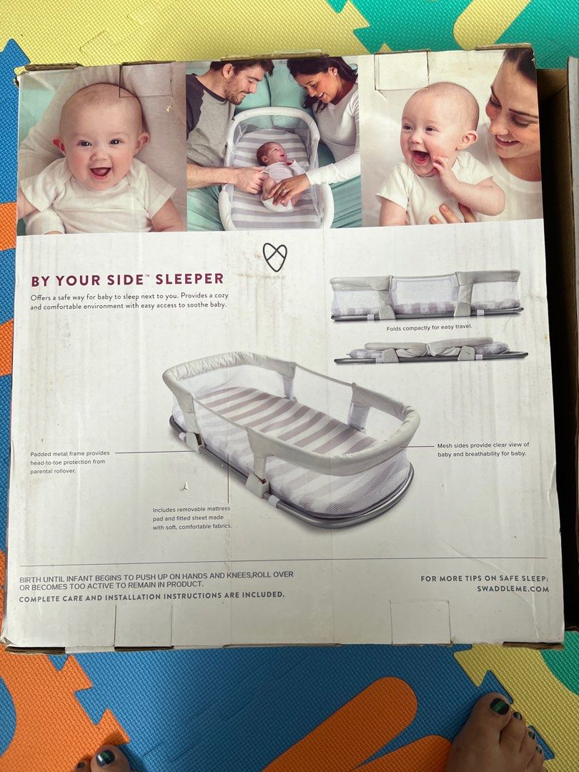 Swaddleme baby bassinet discount