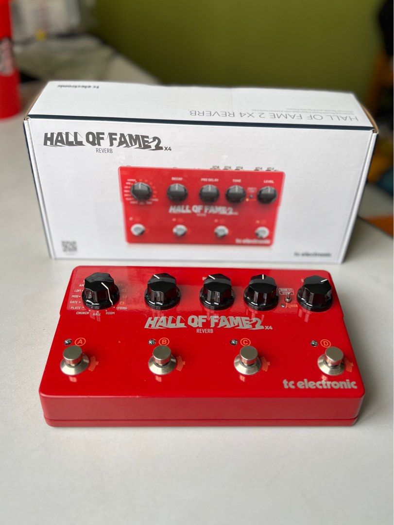 TC Electronic Hall Of Fame 2 x4 Reverb Pedal, Hobbies & Toys, Music
