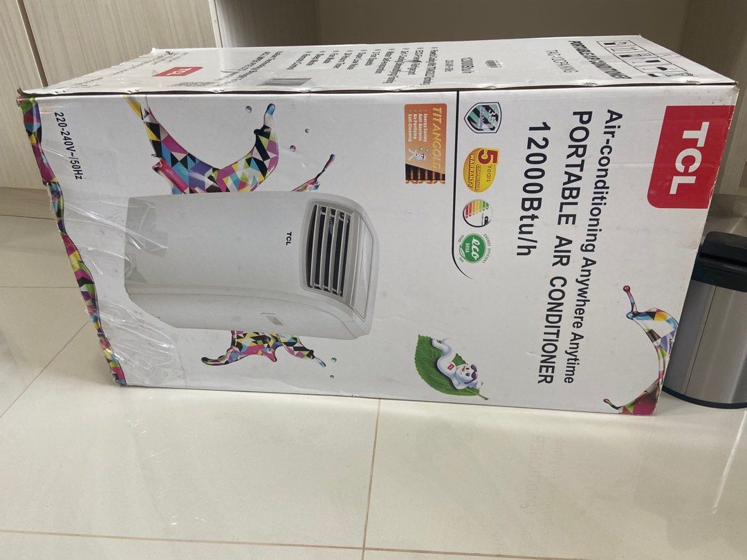 TCL portable air conditioner, TV & Home Appliances, Air Conditioners