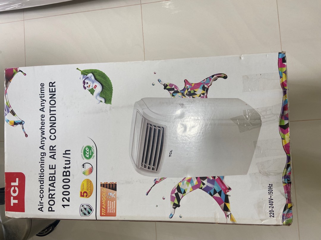 TCL portable air conditioner, TV & Home Appliances, Air Conditioners