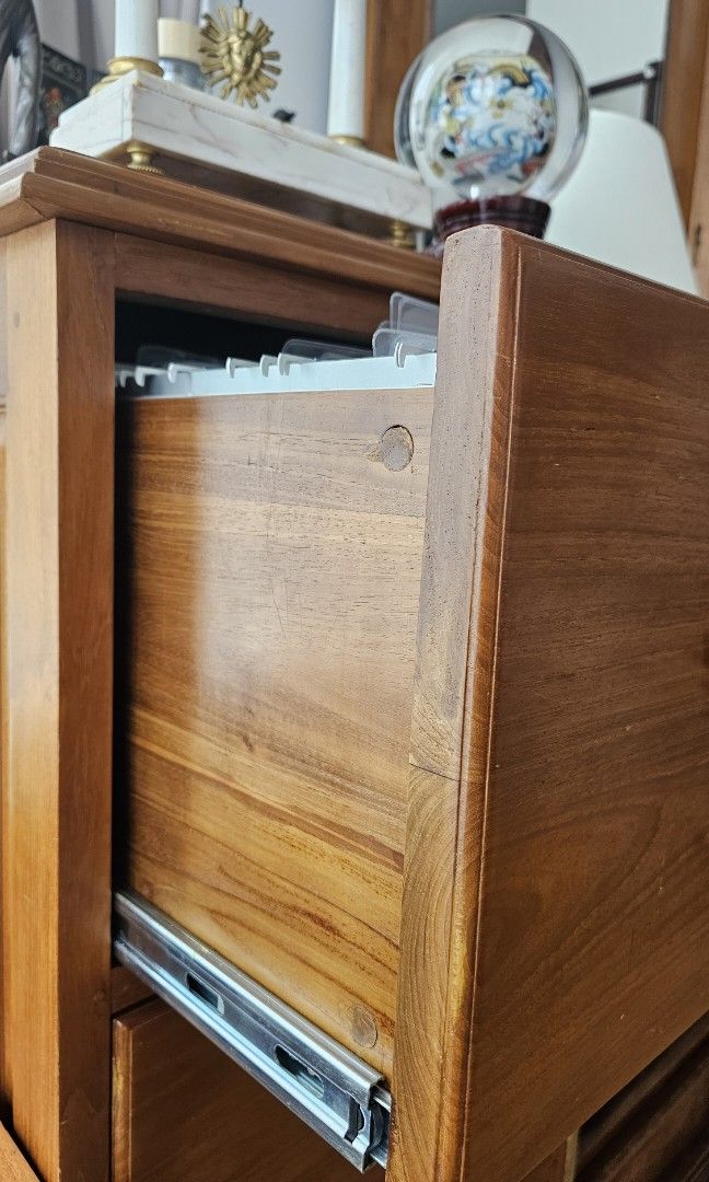 TEAK FILING Furniture & Home Living, Furniture, Shelves