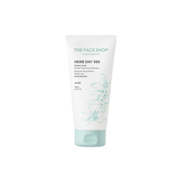 TFS Herb Day Aloe Cleansing Foam, Beauty & Personal Care, Face, Face