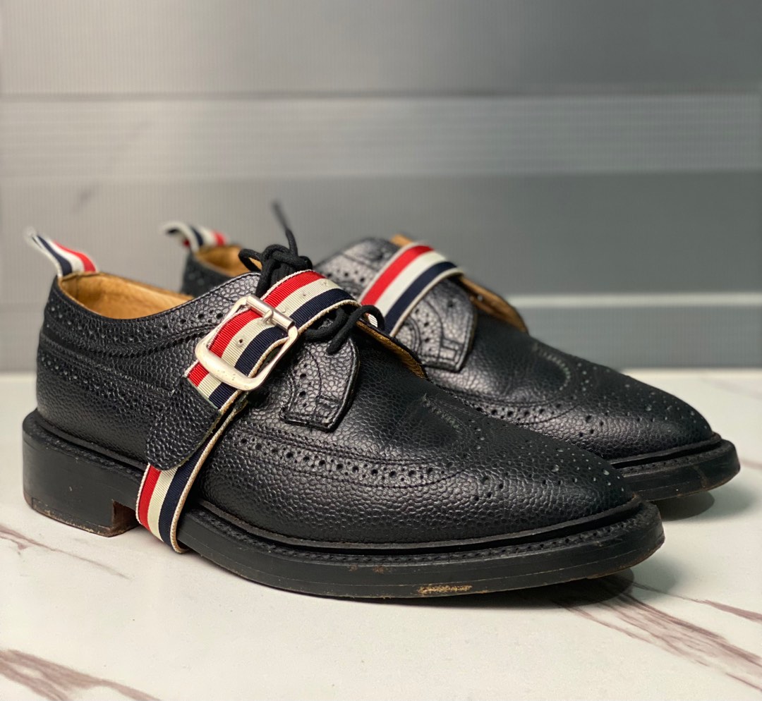 Thom browne wingtip brogue store