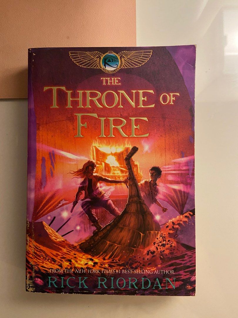 Throne of Fire by Rick Riordan on Carousell