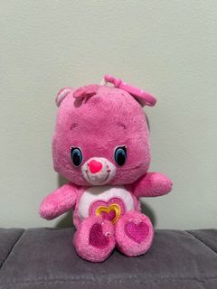 [TO BLESS] Pink Care Bears Softy Toy with Keychain