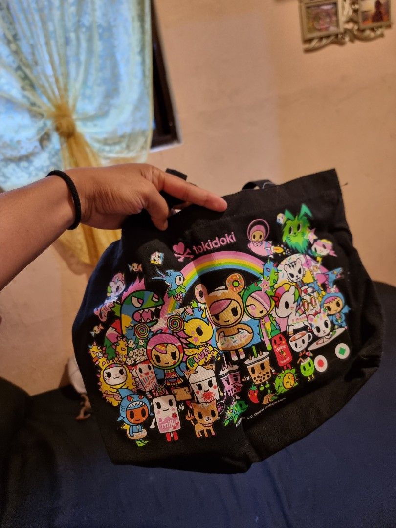 Tokidoki tote bag- 500 (Category: Tote Bags) located in Manila. Submitted by Collectibles (Listing ID 1230358314, Image 2). Description: new.. tokidoki from SG.