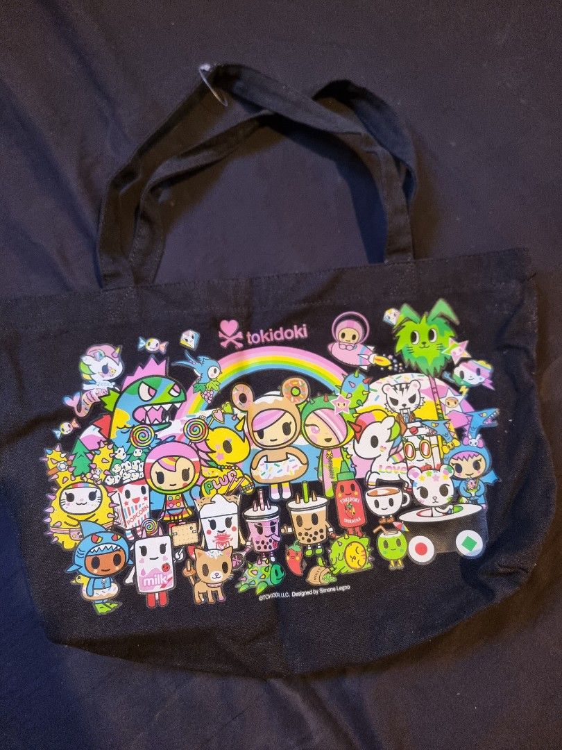 Tokidoki tote bag- 500 (Category: Tote Bags) located in Manila. Submitted by Collectibles (Listing ID 1230358314, Image 1). Description: new.. tokidoki from SG.