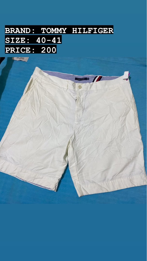 Tommy Hilfiger Shorts, Men's Fashion, Bottoms, Shorts on Carousell