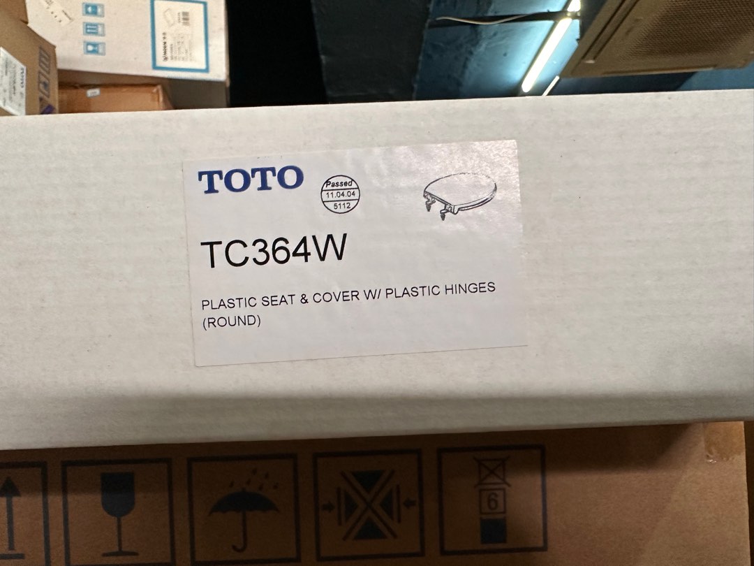 全新ToTo TC364W廁所板, 傢俬＆家居, 浴室、廚房用品配件- Carousell