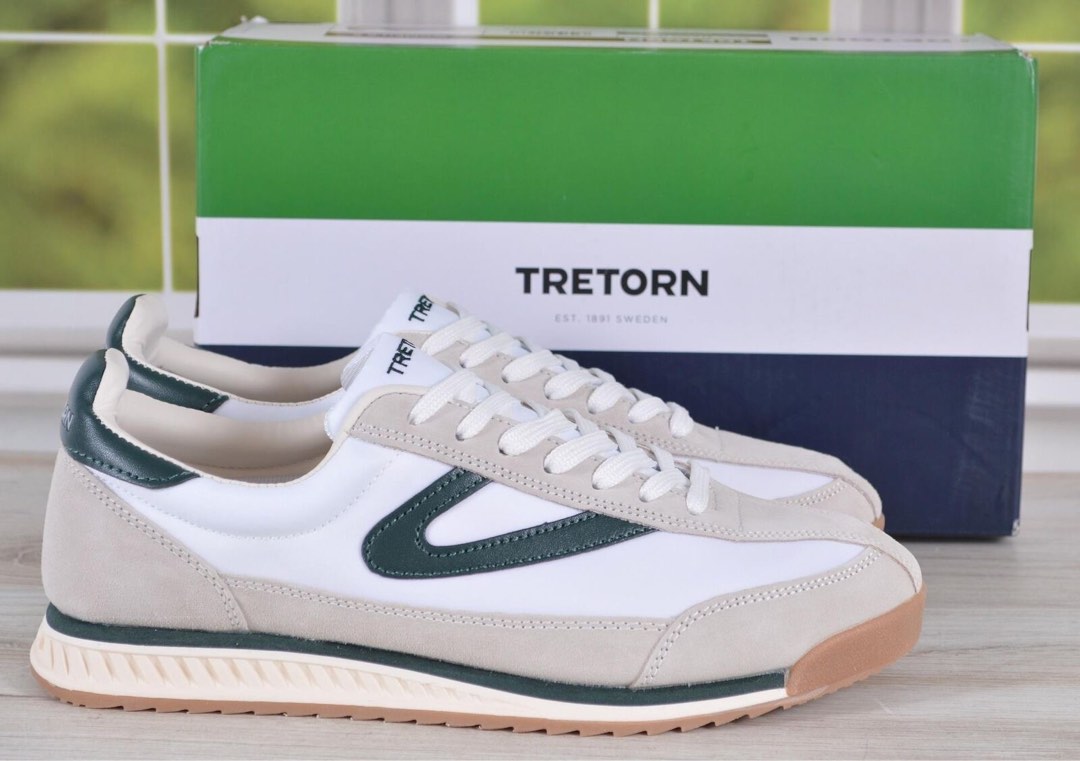 Tretorn green new arrivals sneakers