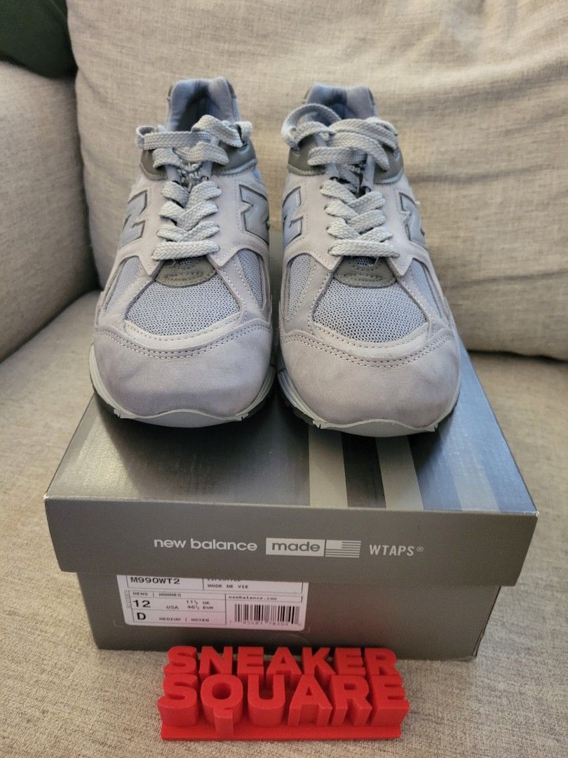 US12 罕有大Size New Balance WTAPS 990v2 M990WT2 US12 全新順豐到付