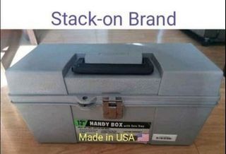 U.S Branded New Authentic Stack-on 13 inches Thick Multipurpose Toolbox (Made in America)