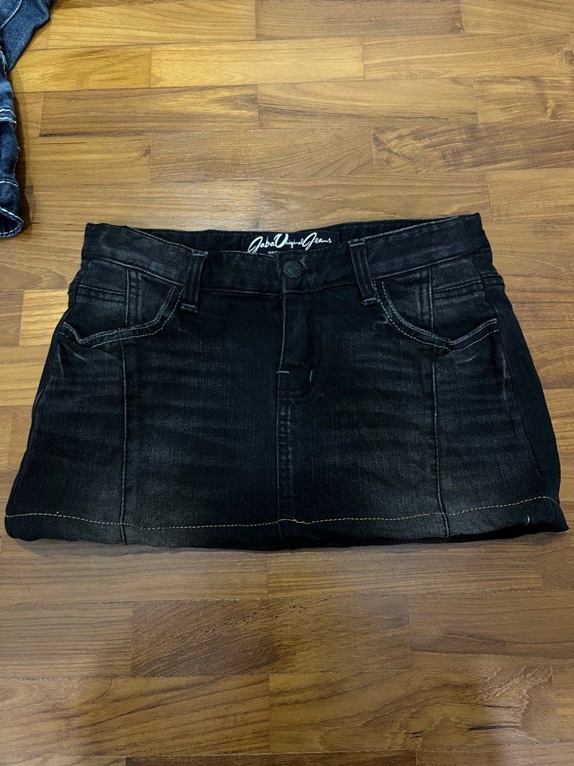 Sabina Vintage Denim Mini Skirt