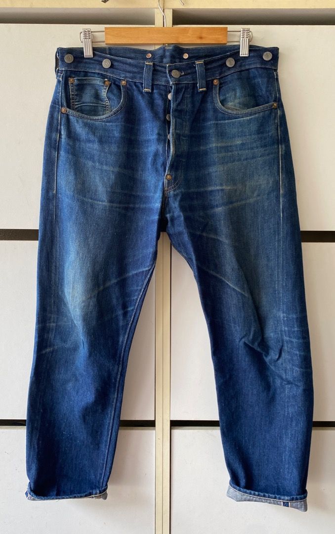 VINTAGE Y2K LEVIS 501 BIG E LOT 501XX JEANS 33X36 MADE IN USA