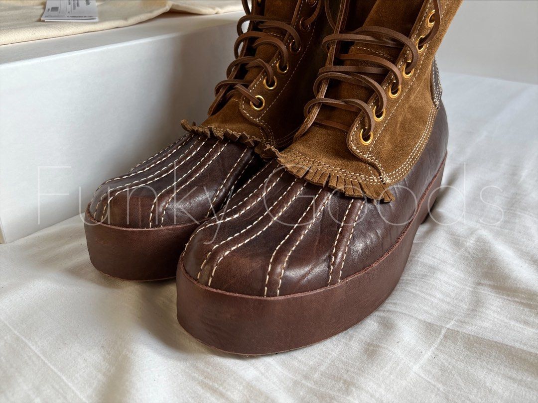 visvim 22aw DECOY DUCK BOOTS-FOLK, 男裝, 鞋, 靴- Carousell