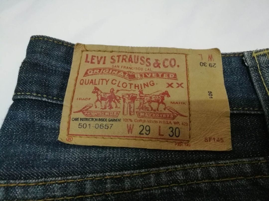 W29 L36 Levi s 501 0657 SF145