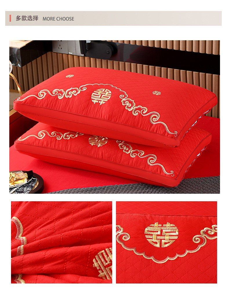Wedding Pillow set Furniture Home Living Bedding Towels on