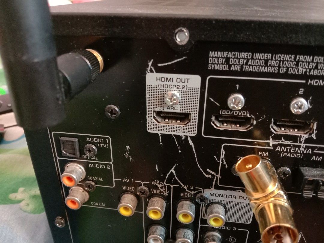 YAMAHA RX485, 音響器材, 其他音響配件及設備 Carousell