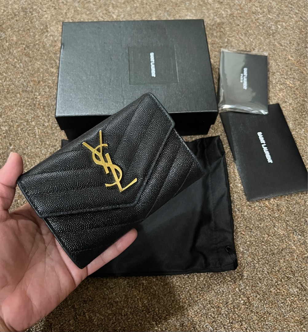 YSL Card Holder / Wallet on Carousell