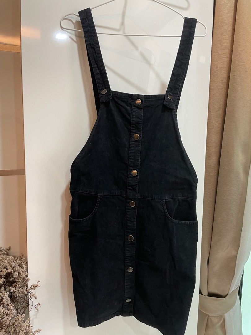 Jean overall skirt hot sale zara