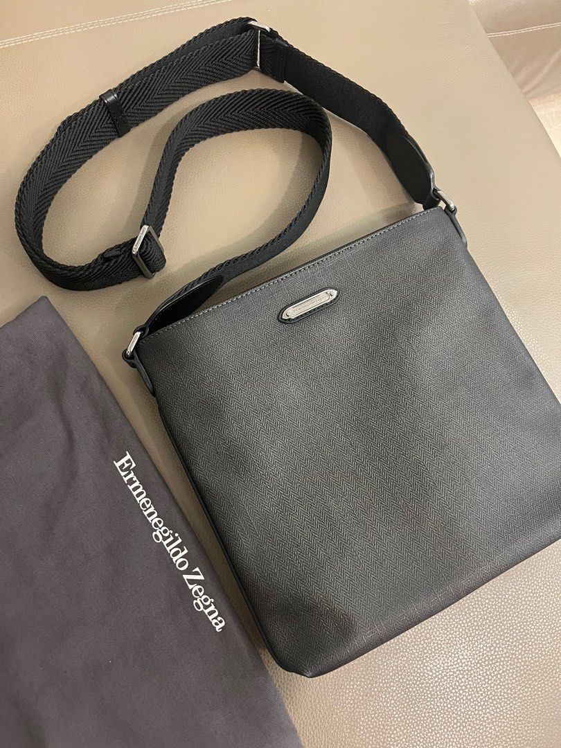 Ermenegildo zegna clearance messenger bag