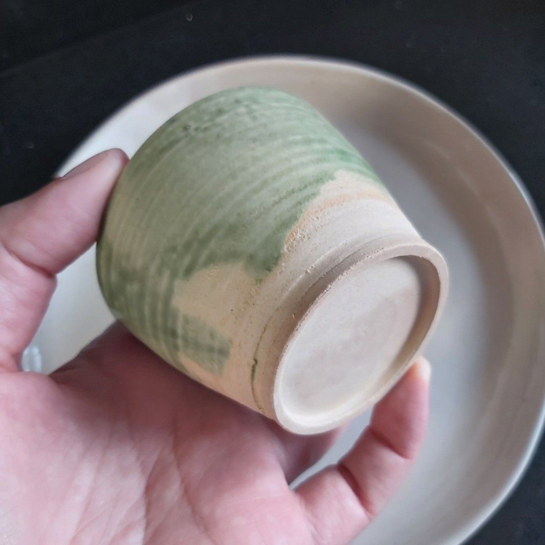 2 handmade Japanese teacups from Kyoto, Furniture & Home Living