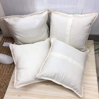 4-Piece Set Square Soft Sofa Throw Pillows