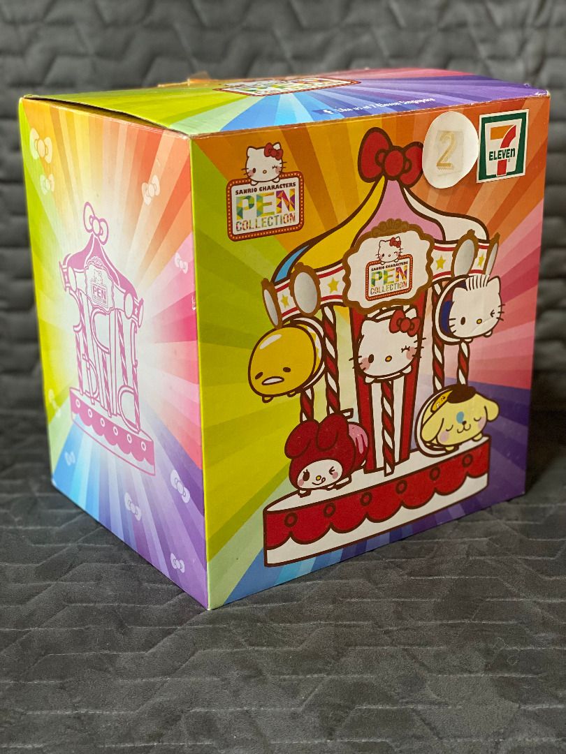 7-Eleven PENtacular Sanrio Character Marker Pens and Carousel Stand ...