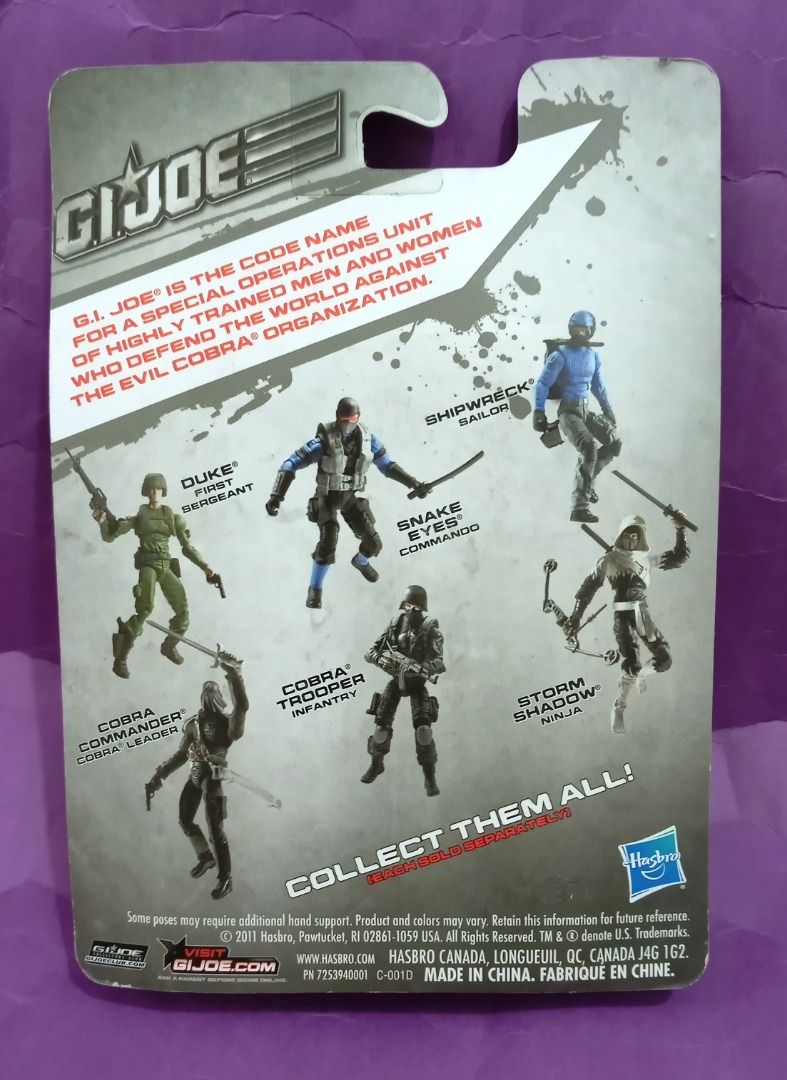 絕版2011年- 2013年Hasbro GI Joe Dollar General Series Cobra