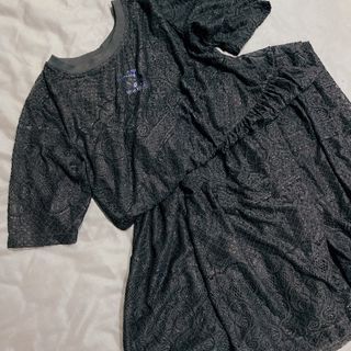 質感黑網紗氣質小洋裝 優雅 宴會禮服 #23母親節