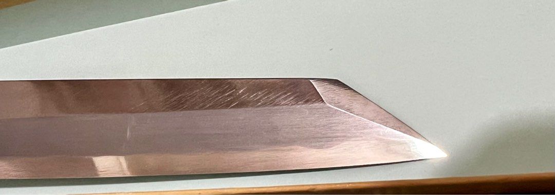 堺孝行白虎白一鋼切付柳刃刺身刀270mm(跟刀鞘）, 傢俬＆家居, 廚具和