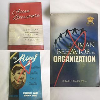 ✉️  — asian literature jose rizal human behavior in organization