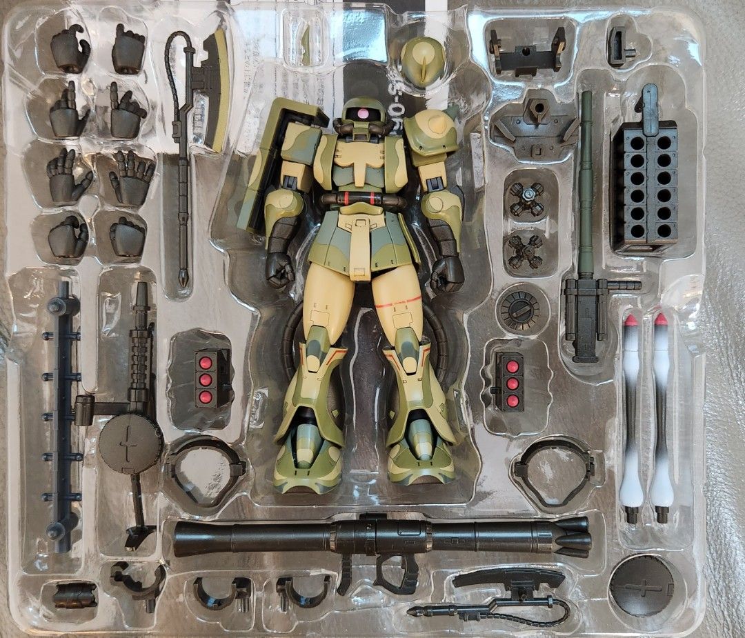 二手Bandai Robot魂MS-06J Zaku II Wetland Type Ver. ANIME 濕