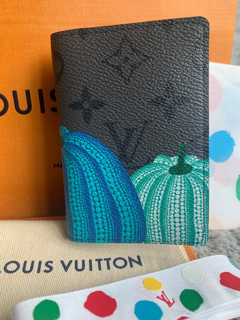 現貨* LV x YK Pumpkin Pocket Organiser Card holder Purse Louis
