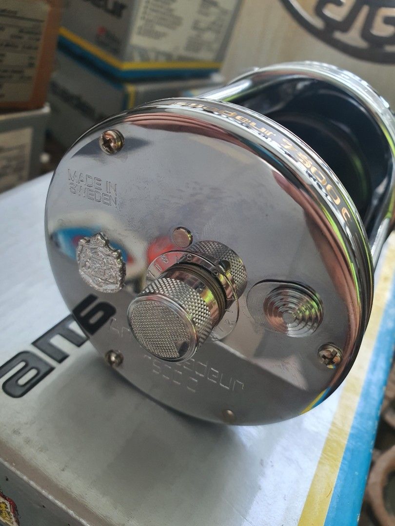 ABU GARCIA AMBASSADEUR 7000I LC-MTR MANIVELA DERECHA LINE COUNTER METER (CON CUENTAMETROS - Foto 9