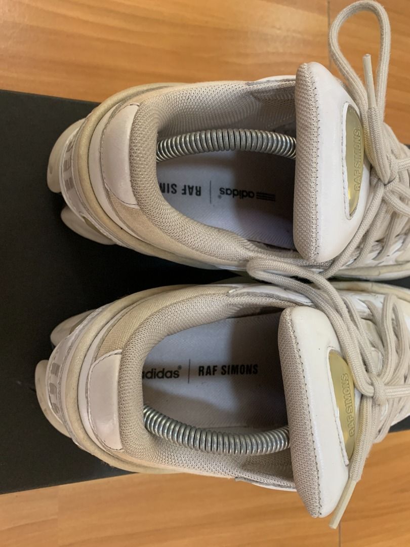 Adidas raf deals simons ozweego white