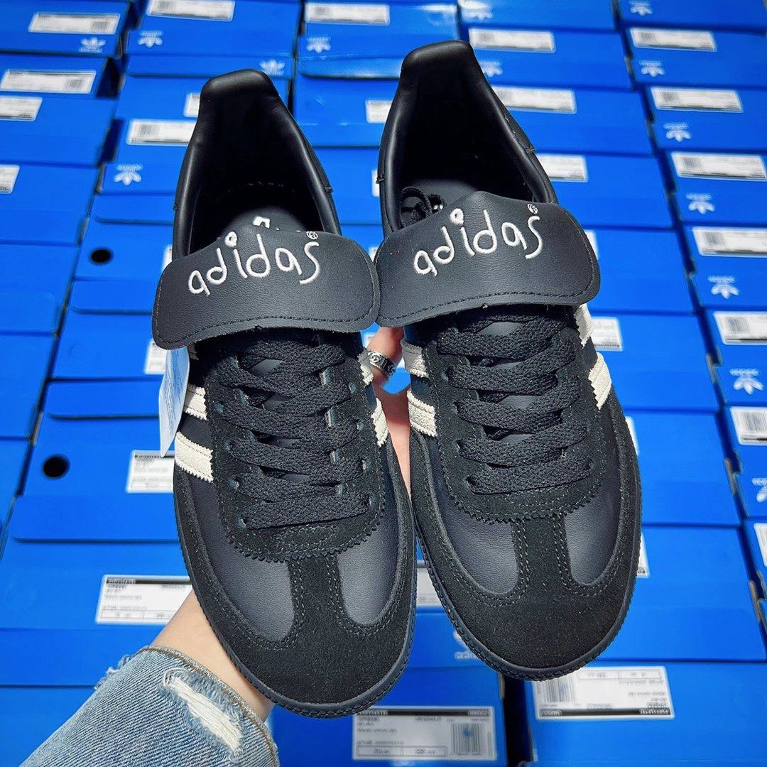 adidas Samba OG Core Black Cloud White B75807 Men s Fashion